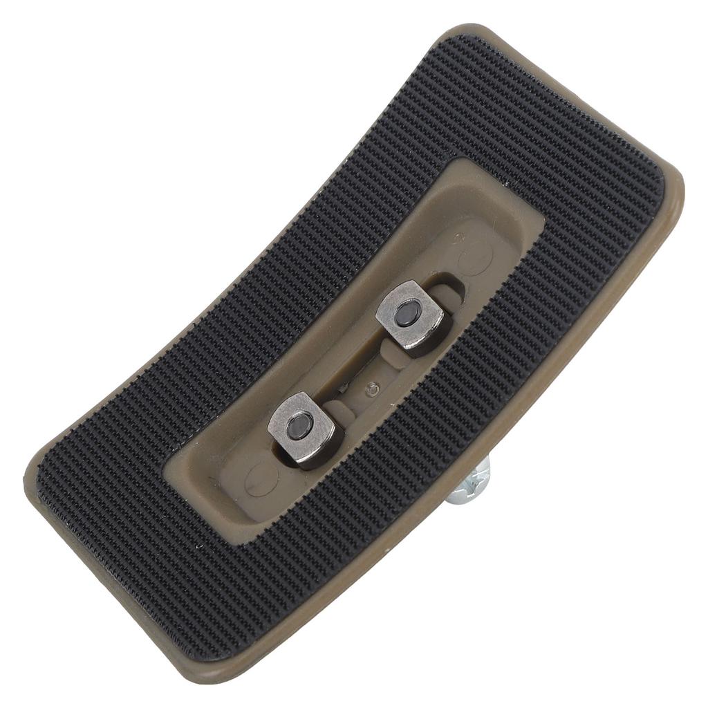 Helmet Mount Quick Installation Hook and Loop Fastener Nylon High Strength Helmet Mount Base for Outdoor Activities Tan