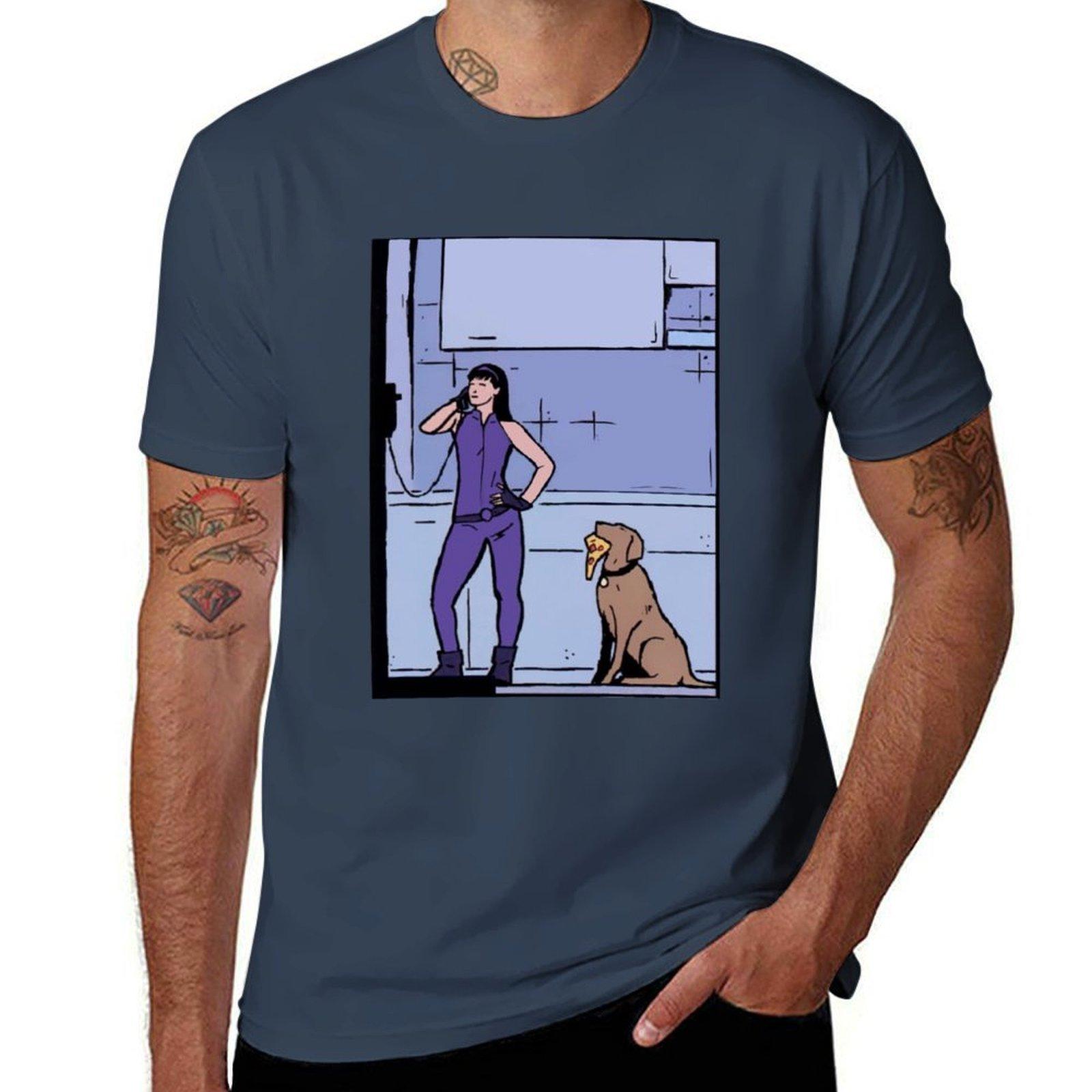 Kate and Lucky Comic TShirt Simple Print Design TShirt S