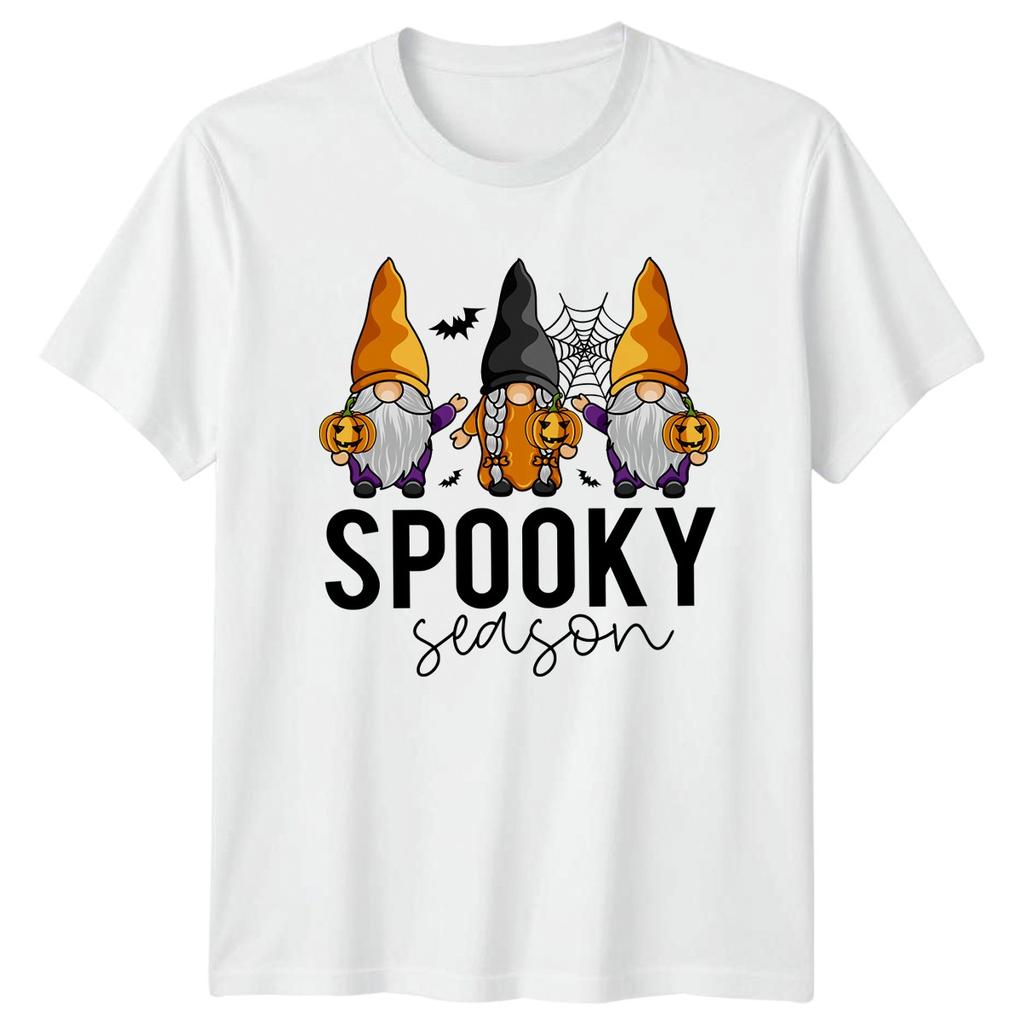 Spooky Season TShirt Gnomes Halloween Gift For Him And Her