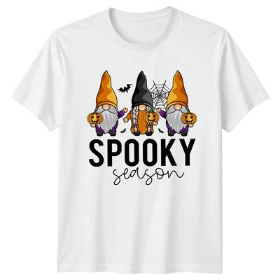 Spooky Season TShirt Gnomes Halloween Gift For Him And Her