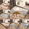 Chinese Style High-end Floor Mat Bathroom Absorbent Anti Slip Rug Living Room Entrance Door Dirt Resistant Wear-resistant Carpet
