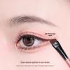 Ultra-Fine Flat Head Angled Eyeliner & Eyebrow Brush - Portable Makeup Tool with Single Free Shipping