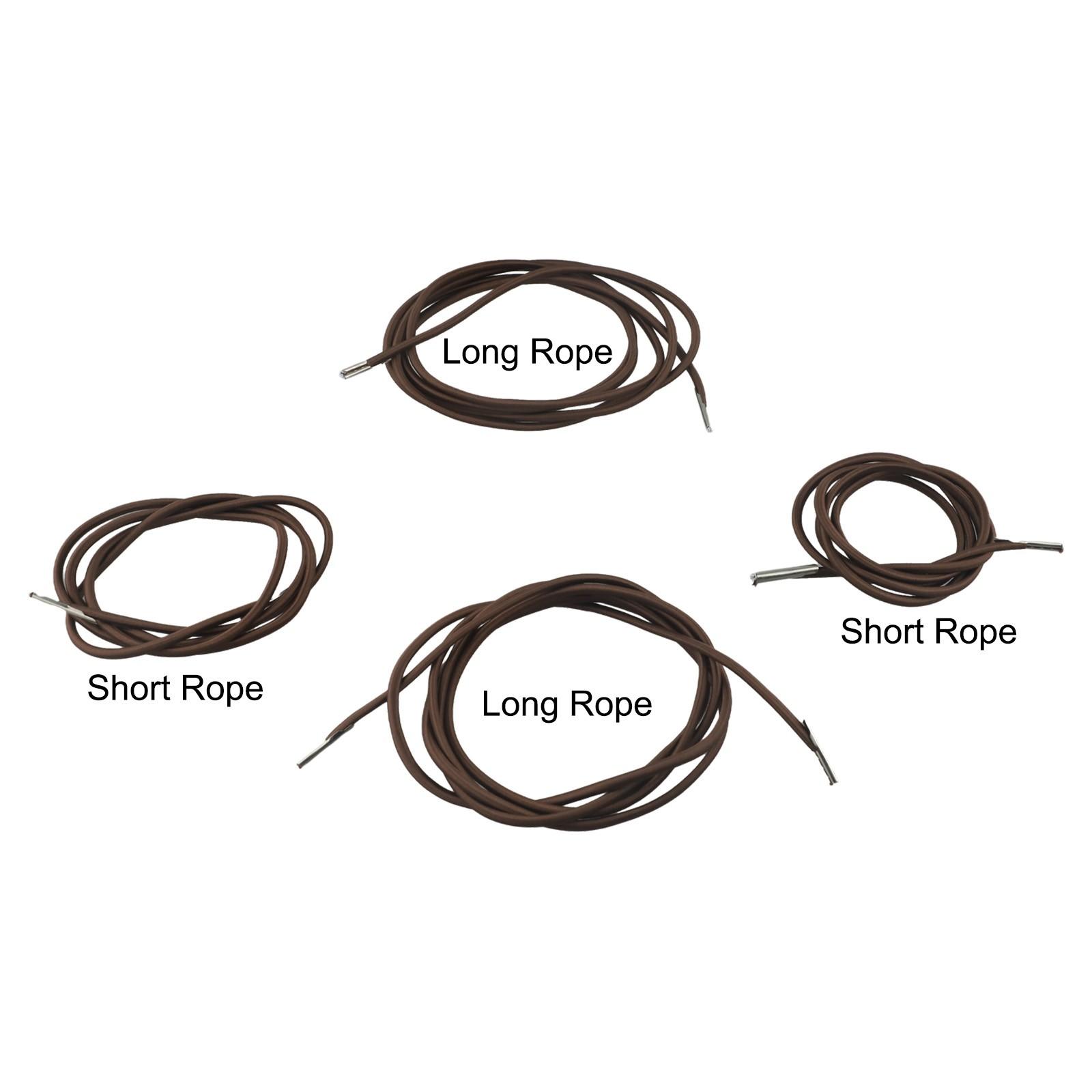 

Набор банджи-шнуров для шезлонга, сменные банджи-шнуры, просты в установке коричневый