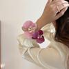 Cloth Orchid Flower Hairpin Pearl Girl Hair Clip Cute Flower Hair Clip  Women