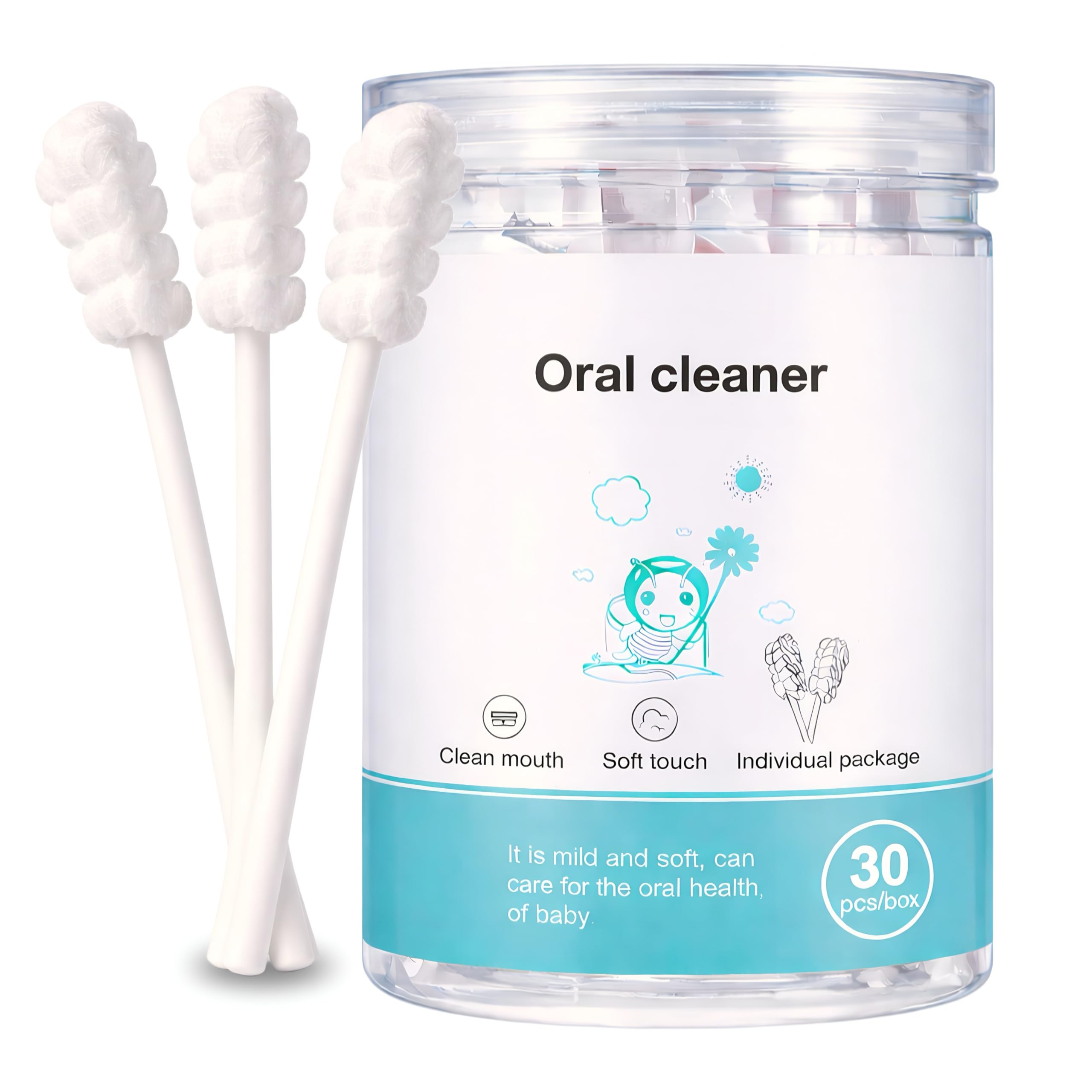 Vyaso Baby Oral Cleaner Swabs for