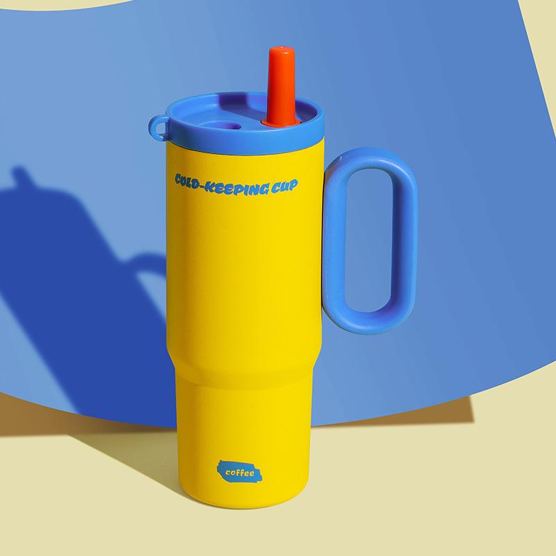 Premium 316 Stainless Steel Insulated Cup with Large Capacity and Comfortable Handle - Ice Buster Edition