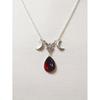 European & American Triple Moon Goddess Gothic Necklace