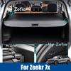 Car Trunk Covers For Zeekr 7x 2025 2026 Luggage Curtain Shelter Privacy Partition Cargo Retractable Parcel Rack Accessories