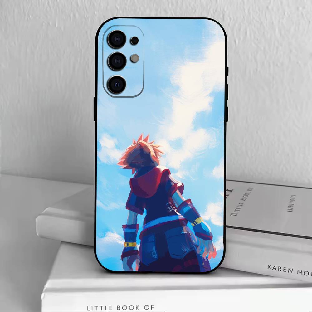 KH-Kingdoms Hearts G-Game  Phone Case Black Silicone Soft For Samsung S25,S24,S21,S22,S23,S30,Ultra,S20,Plus,Fe,Lite