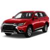 Front Bumper Cover Grille Trim Fog Light Covers Chrome Frame For Mitsubishi Outlander