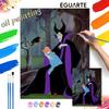Maleficent and Raven Oil Painting Kit Home Decor Gift