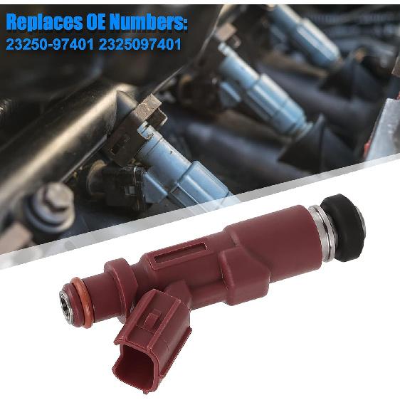 4 Pcs 23250-97401 Fuel Injector OE Replacement Nozzle
