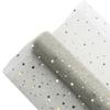 Flower Wrapped Gauze Even Mesh Design with Shiny Star Cuttable DIY Craft Convenient Floral Gift Wrapping Gauze