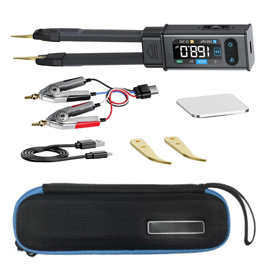 Professional Flows Tester Tool Using Kelvin Clip Technology ABS Bridge Meter Designs for Confined Space Measurement