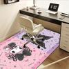 Sanrio Kuromi, My Melody, SanrioSoft Thick Printed Carpet, Non-Slip Entryway Mat for Bathroom, Living Room, Bedroom, Laundry Room - Machine