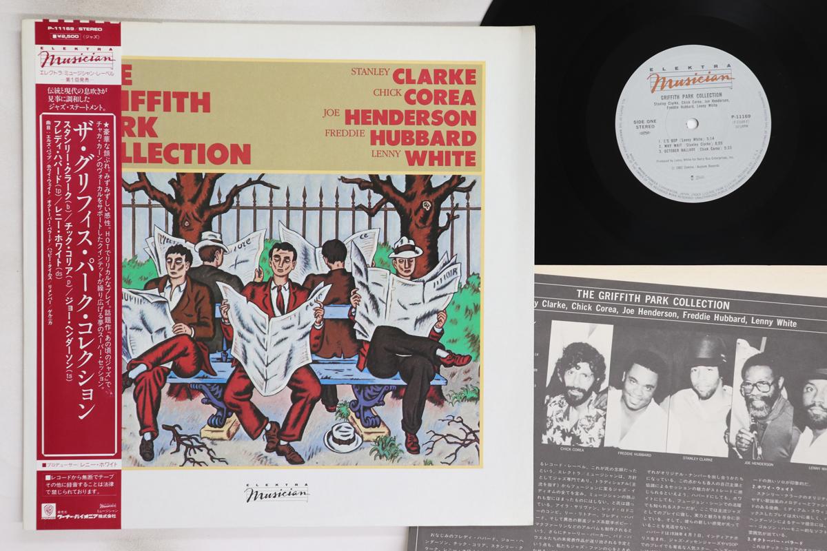

LP Record STANLEY CLARKE, CHICK COREA - Griffith Park Collection P11169 ELEKTRA 1982 Japan Obi Jazz Used