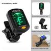 Universeller Clip-On Tuner AT-01A Gitarren Tuner Tragbar Drehbarer Tuner Digitales Elektronisches LCD Display Für Akustikgitarre Ukulele