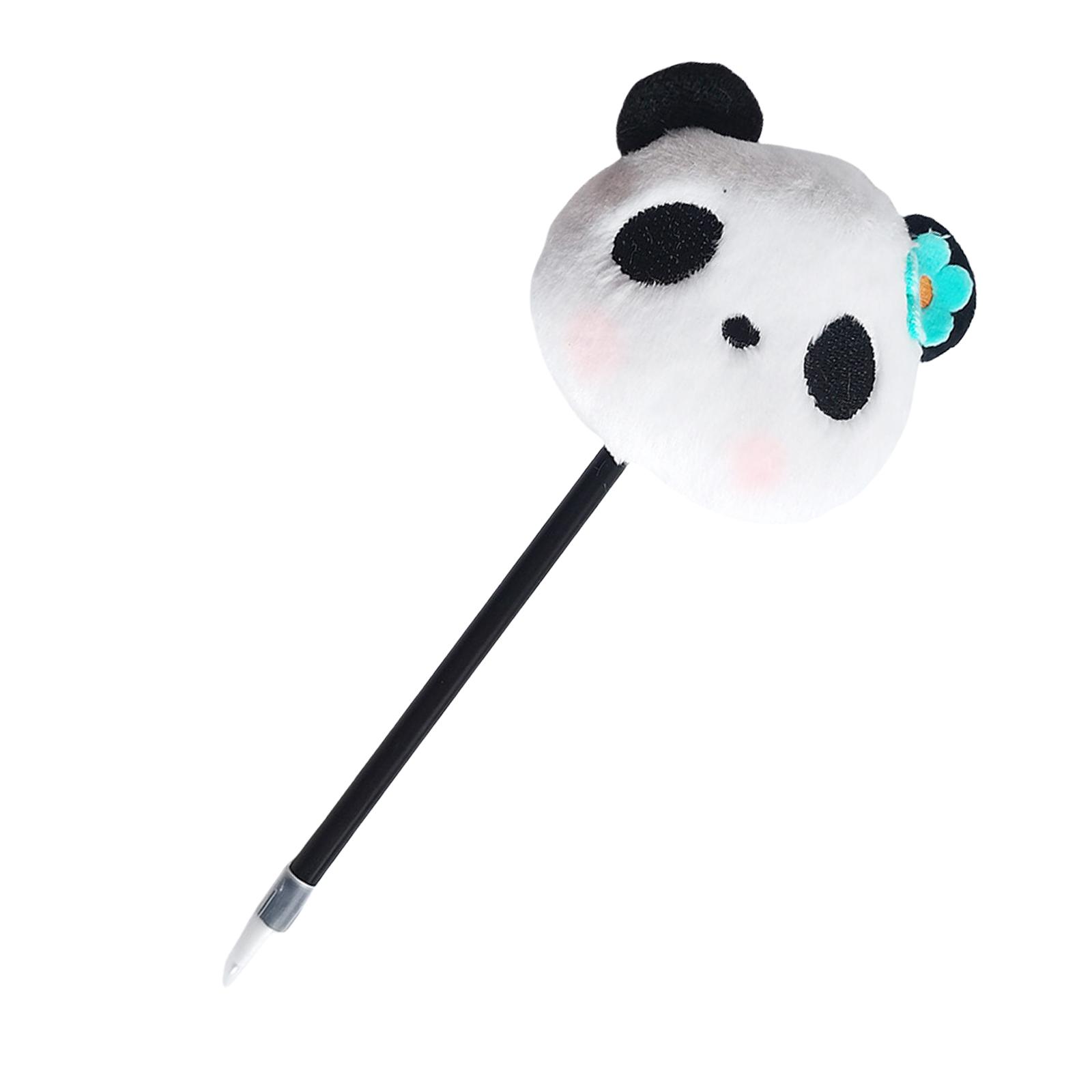 

4 шт. шариковая ручка с изображением мультяшной панды, забавная шариковая ручка с изображением животных, наполнители для рождественских чулок для школьников, игровая награда для детей B