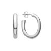 Earrings - LUXENTER - Hewcar - Rhodium-plated - Zirconium Oxide - 36.3 X 6.2 Mm