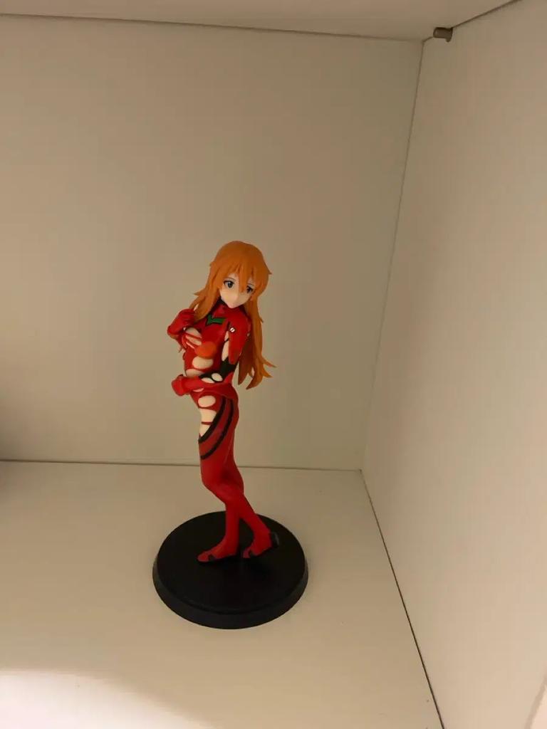 Evangelion Saul Asuka Langley Figure Used