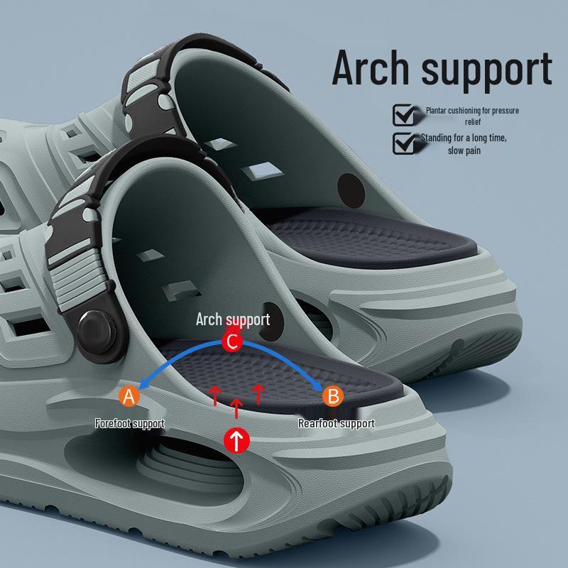 Men's 2025 Summer Outdoor Non-slip Arch Support EVA Sandals