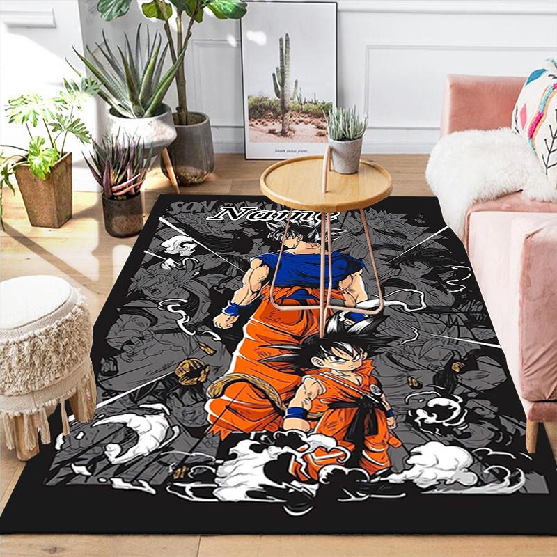 Custom 1Pc Super Saiyan Artwork Rug Office Carpet Indoor Outdoor Entrance Doormat Nonslip Soft And Comfortable Living Room D291541