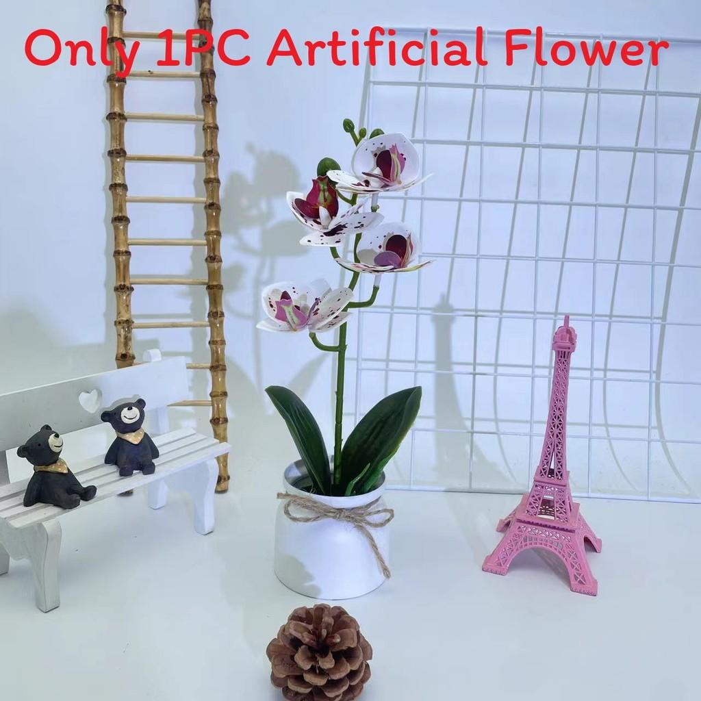 Phalaenopsis Faux Plant For Wedding Decoration And Home Indoor Display