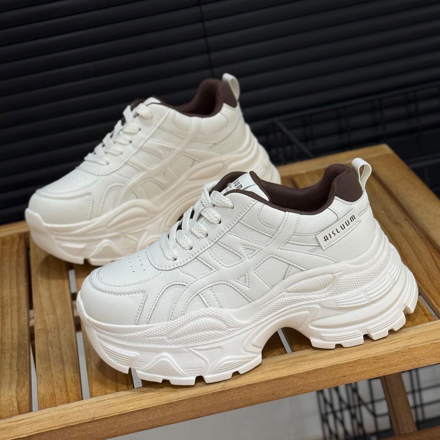 

cm heightening dad shoes women s tide fashion show legs long women s shoes thick sole lightweight sports casual shoes 40