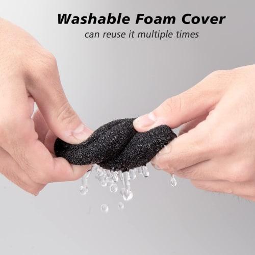 SoloCast Microphone Pop Filter Windscreen - Noise Reduction Gaming Microphone Foam Cover, Microphone Foam Cover Pop Filter, Compatible with HyperX Sol