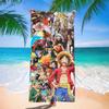 New Anime Character Printed Microfiber Beach Towel Quick Dry Water Absorbent Bath Towel