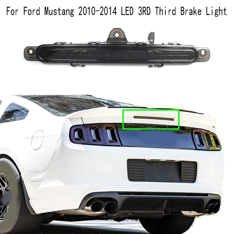 LED 3RD Third Brake Light High-Mounted Brake Light For Ford Mustang 2010-2014 TZOA008-EHS1 AR3Z13A613A чёрный