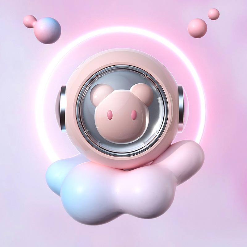 Cartoon Mini Hand Warmer: Cute, Portable, Rechargeable Electric Warmer for Babies and Pets.