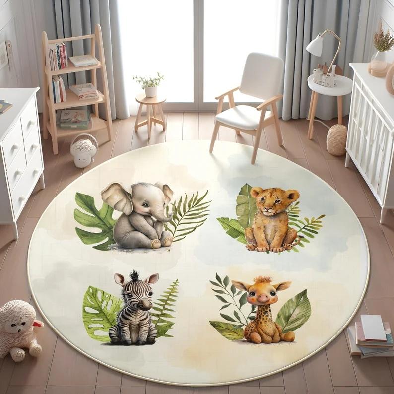 

Little Dragon Carpet Rugs for Living Room Children s Room Bedside Soft Rug Sofa Lounge Area Floor Mat Machine Washable Footmats 60cmx60cm