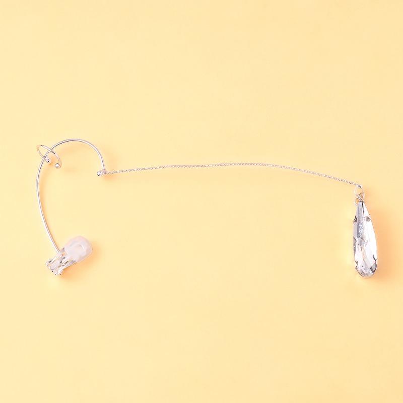 

New Water Drop Hanging Earrings for Women, Minimally Personalized, Small and Unique Design, Water Diamond High End Earrings серебряный