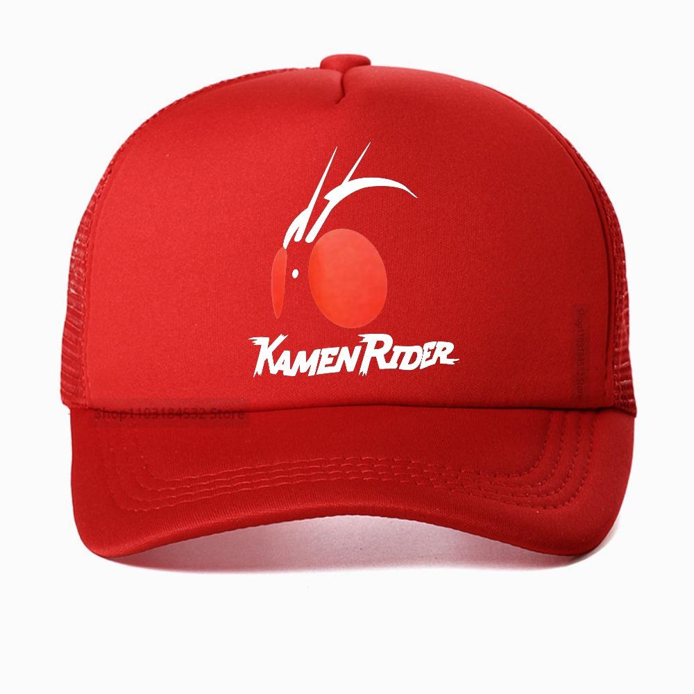 

New Style KaUnisex Rider TOKUSATSU Japan Anime Printed baseball cap Casual Fashion Breathe Lovers caps Breathable snapback hats Adjustable