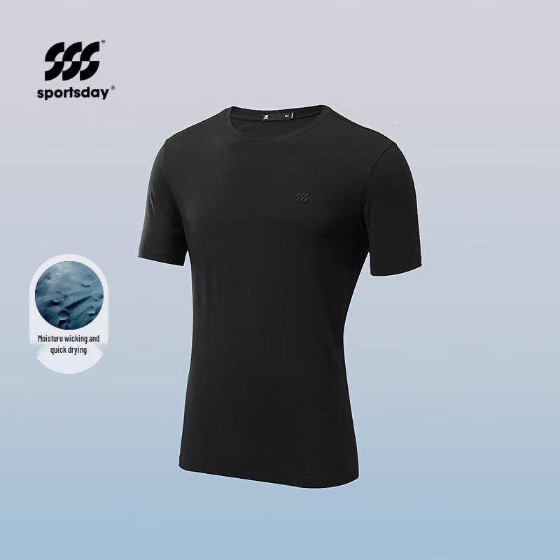 

HLA Men s Sportsday Quick-Dry Graphic T-Shirt L