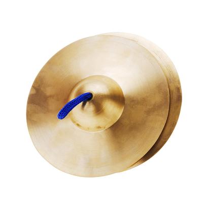 15cm / 5.9in Mini Small Kids Children Copper Hand Cymbals Gong Band Rhythm Beats Percussion Musical