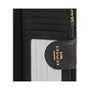 Coach Corner Zip 12 Letter Print Coated Canvas And Leather Wallet Medium Women Wallet Brown CEC28-IMBRN