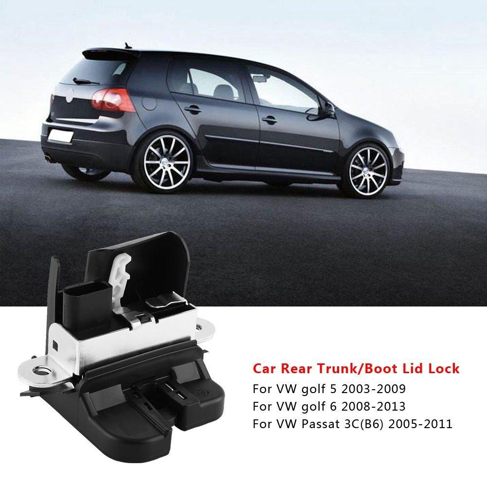 Rear Trunk Boot Lid Lock Latch,Car Rear Trunk Tailgate Boot Lid Latch Lock Catch for  Golf5