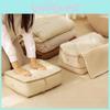 Compression Travel Bag With Zipper For Packing Clothes And Duvet In Bedroom Storage