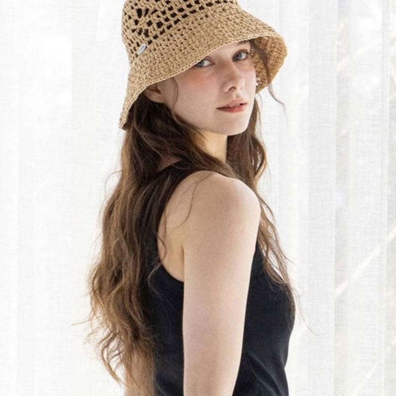 

СОЛОМЕННАЯ ШЛЯПА-ВЕДРО POHIES - БЕЖЕВАЯ FREE