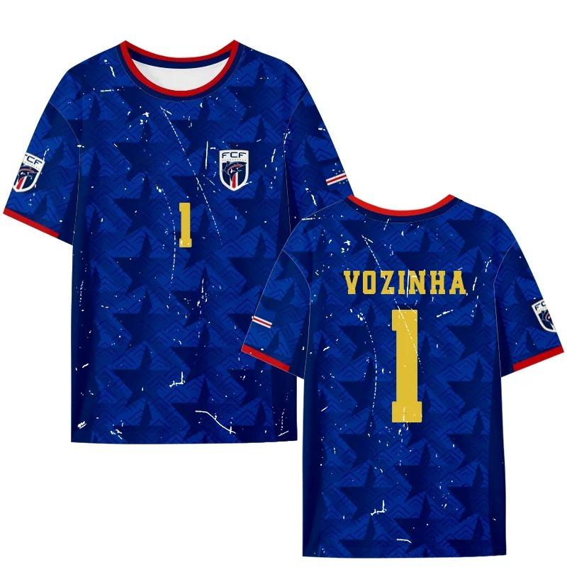 Unisex Kaboverde Vārtsarga Futbola Krekls Vozinha