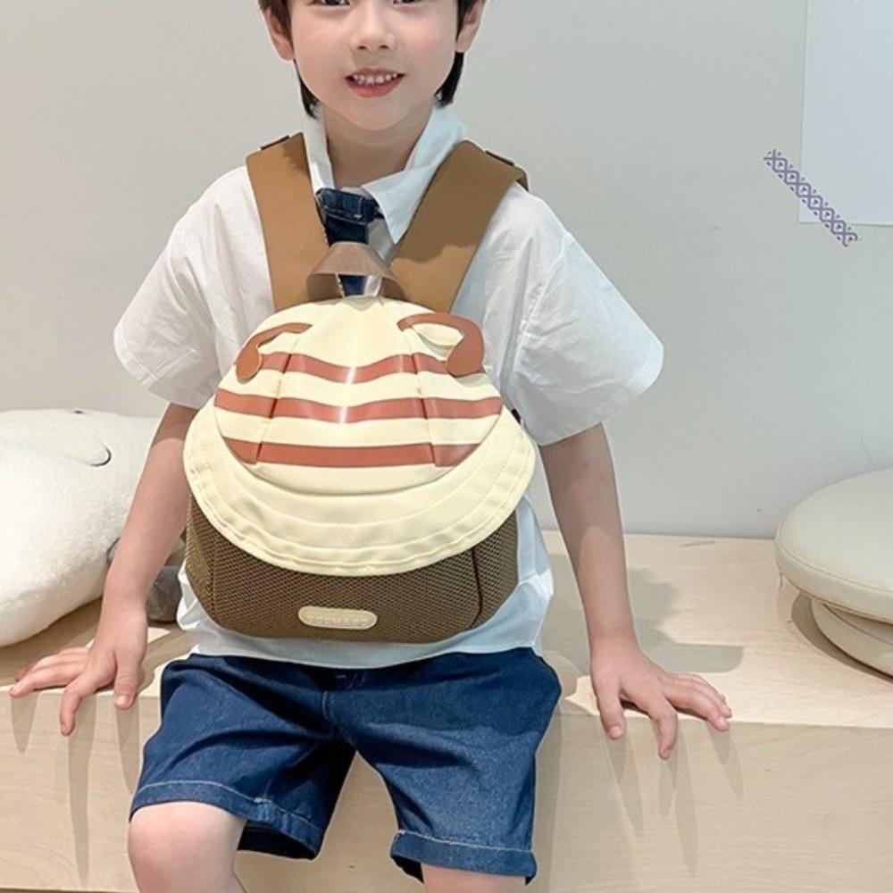 Strawberry Cartoon Daypack Cloth Students School Bag Portable Children Backpack  Travel