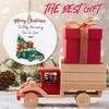 Son-in-Law Ceramic Ornament from Mother-in-Law, Christmas Ornament Keepsake Gift, Wedding Gift to The Groom