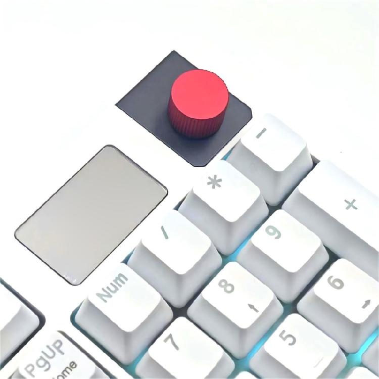 Ergonomic Metal Rotary Knob For PC Mechanical Keyboards D Shaft Half Shaft Aluminum Precise Tactile Adjustment