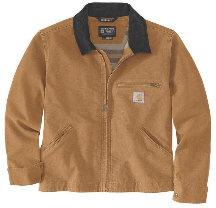 Зимняя куртка Carhartt Relaxed Fit Duck Detroit leisure jacket оранжево-коричневая