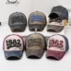 Casual Hip Hop Baseball Cap Washed Cotton Breathable Snapback Hat Outdoor Vintage Dad Hat For Men Women
