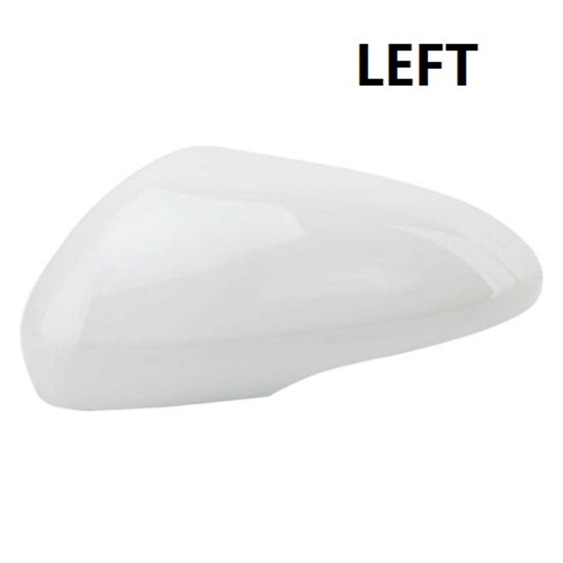 Rearview Side Mirror Covers Cap Trim Left Right Side Gloss Black White For Ford Edge 2015 2016 2017 2018