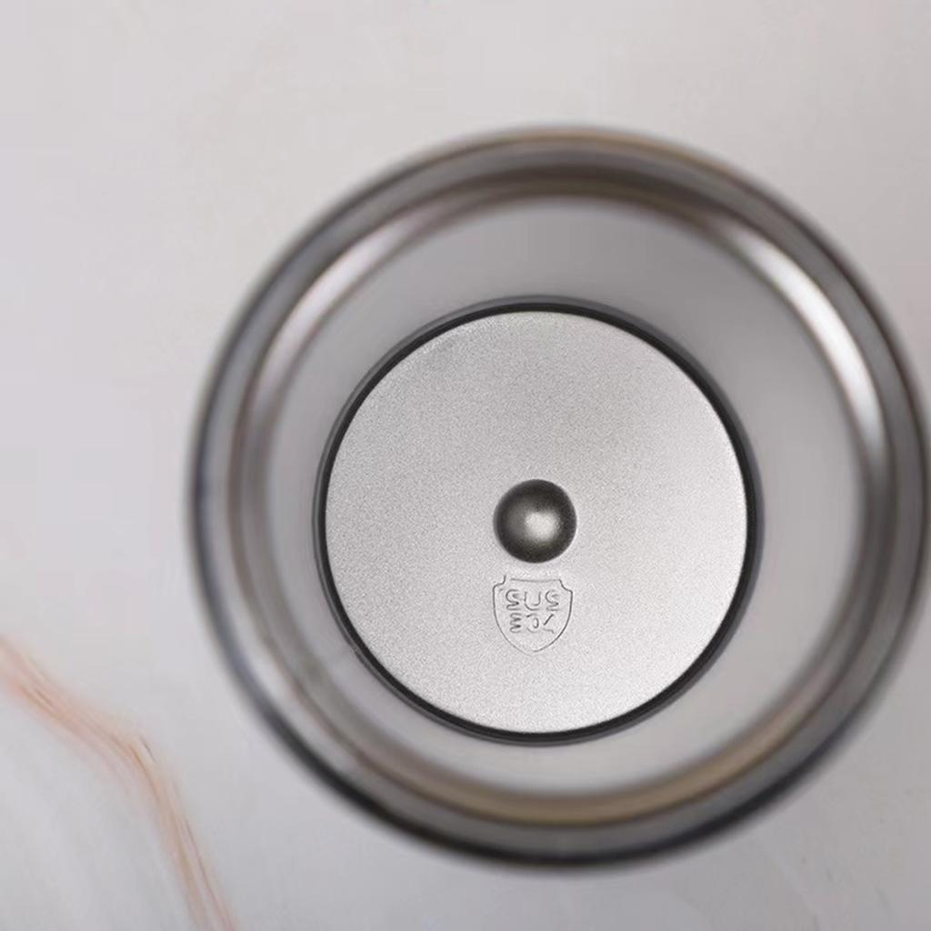 304 Nerezový šálek na kávu Creative Dvouvrstvý vakuový izolační šálek Přenosný podnikatelský dárek šálek na vodu