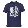 Dancing Toads Organic Unisex Tshirt Vintage Style Demon Tshirt Cotton Casual Unisex T Shirt Unisexs Tee Shirts Tops